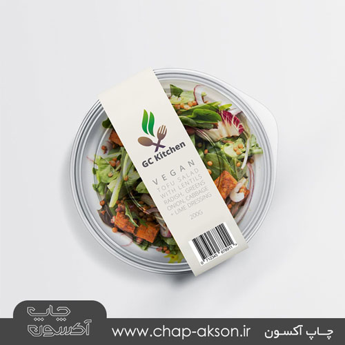 دور پیچ و کاور ظرف غذا دور پیچ و کاور ظرف غذا