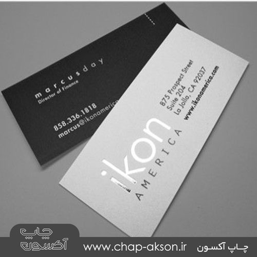 کارت ویزیت باریک