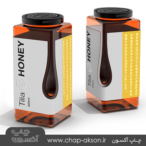 چاپ لیبل عسل